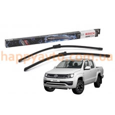 Комплект дворников на Volkswagen Amarok 2010-2012 — Bosch AeroTwin
